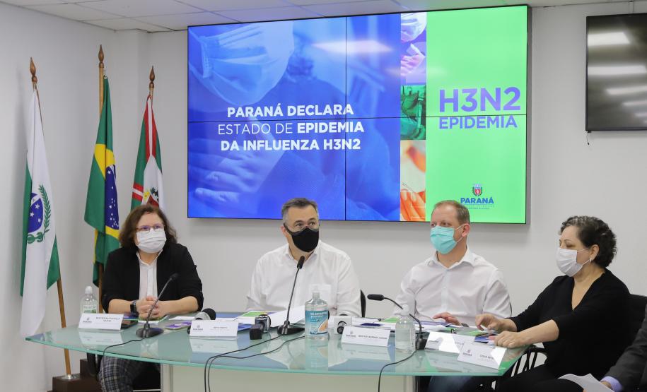 Paraná declara estado de epidemia de H3N2