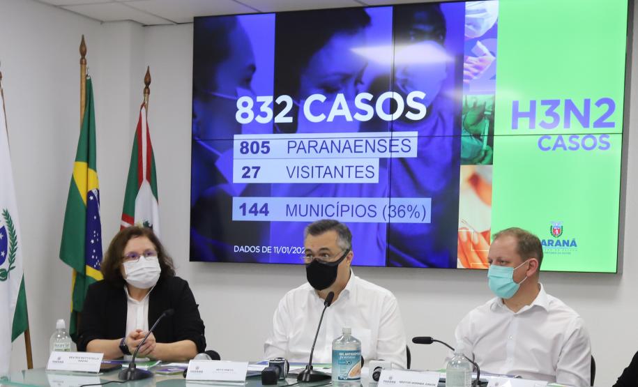 Paraná declara estado de epidemia de H3N2