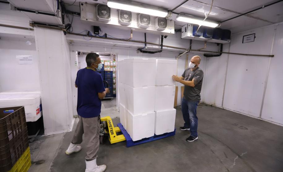 Saúde recebe maior remessa de vacinas contra a Covid-19 desde o início da campanha de vacinação