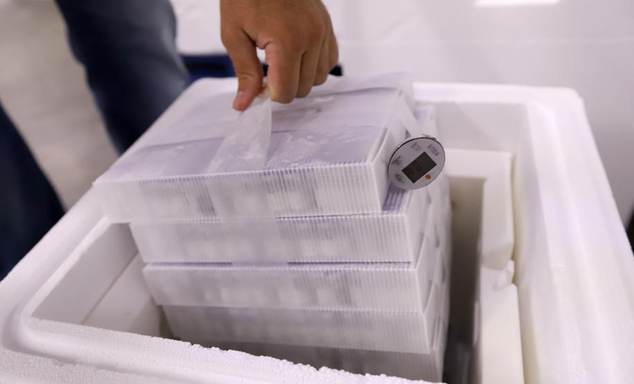 Saúde recebe maior remessa de vacinas contra a Covid-19 desde o início da campanha de vacinação