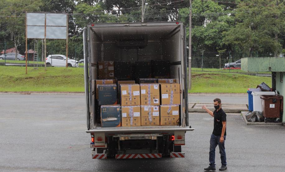 Saúde recebe maior remessa de vacinas contra a Covid-19 desde o início da campanha de vacinação