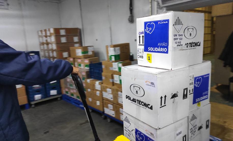 Nova remessa de vacinas pediátricas chega ao Estado