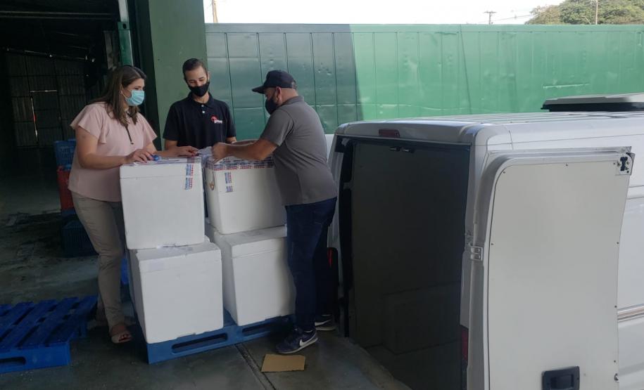 Mais 124 mil vacinas para dose de reforço contra a Covid-19 chegam ao Paraná