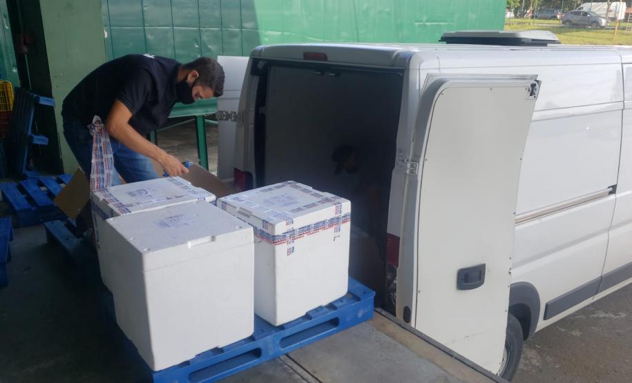 Mais 124 mil vacinas para dose de reforço contra a Covid-19 chegam ao Paraná