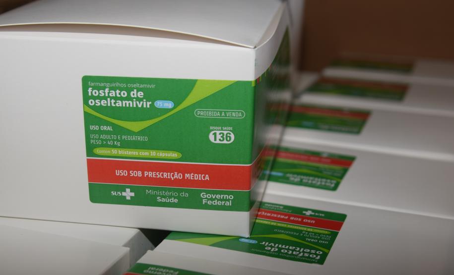 Saúde abastece Regionais com 380 mil unidades de Tamiflu e distribui mais de 315 mil vacinas contra a Covid-19