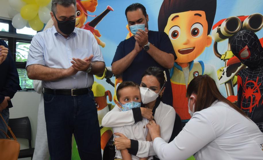 Paraná inicia campanha de vacinação infantil contra a Covid-19