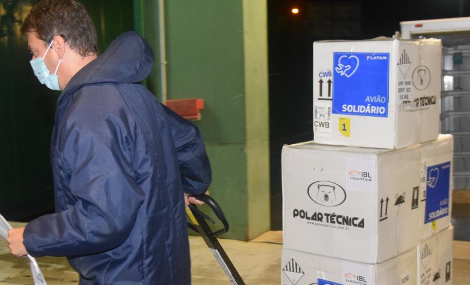 Nova remessa de vacinas pediátricas chega ao Estado