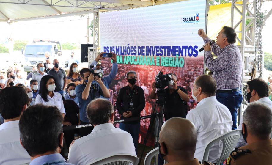 Com entrega de carros, Estado libera R$ 13 milhões para saúde da região de Apucarana