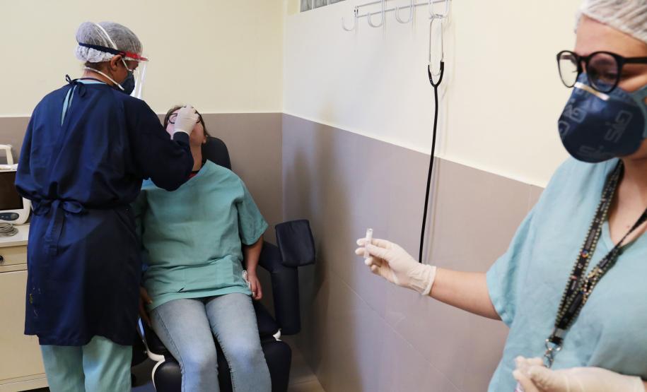 Mais de 786 mil testes para diagnóstico da Covid-19 devem chegar ao Paraná