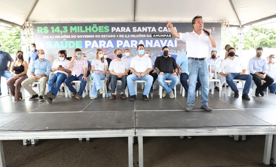 Parceria entre Estado e municípios garante R$ 14 milhões à unidade Morumbi da Santa Casa de Paranavaí