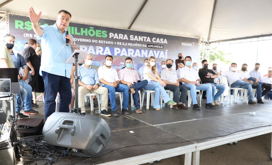 Parceria entre Estado e municípios garante R$ 14 milhões à unidade Morumbi da Santa Casa de Paranavaí