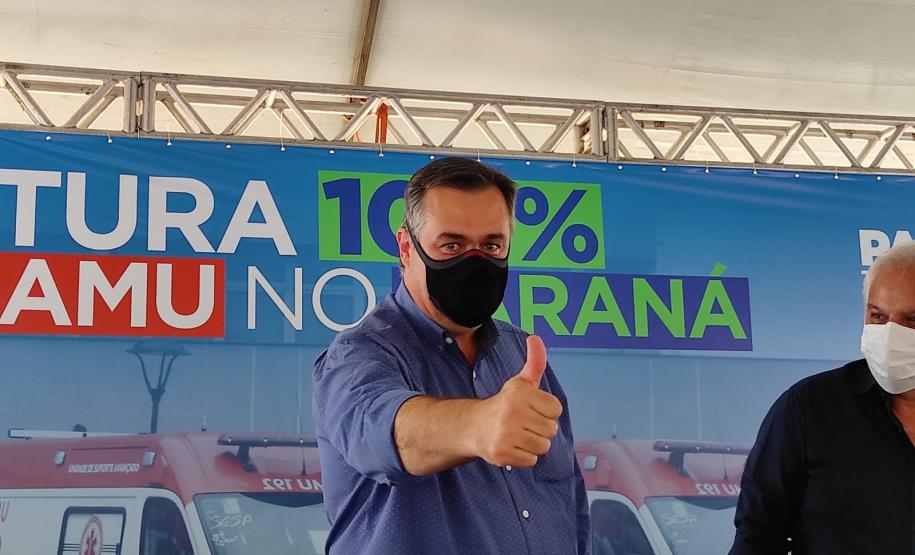 Com planejamento, Paraná acelera investimentos e atinge 100% de cobertura do Samu