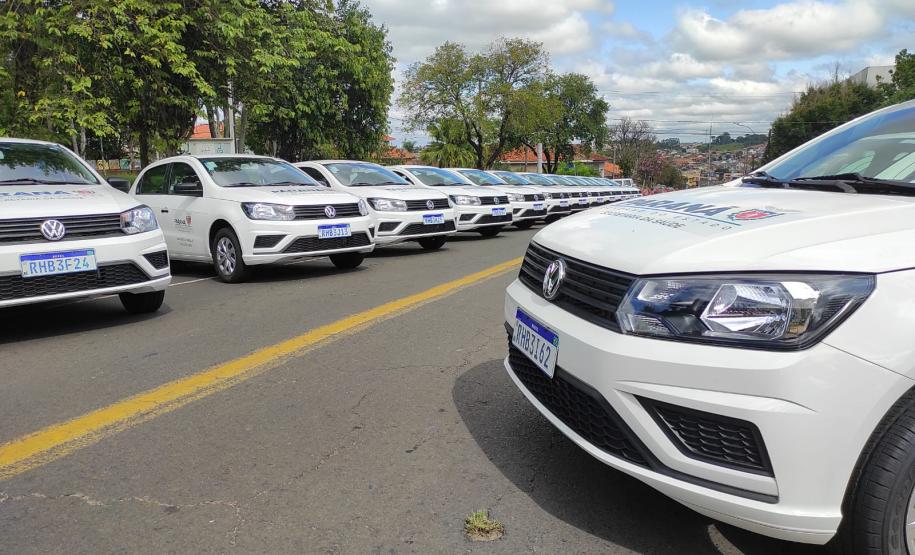 Saúde entrega novos veículos para a região de Telêmaco Borba e autoriza R$ 3,9 milhões em investimentos