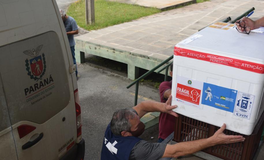 Sesa abastece Regionais com 820 mil vacinas contra a Covid-19 e 754 mil unidades de Tamiflu