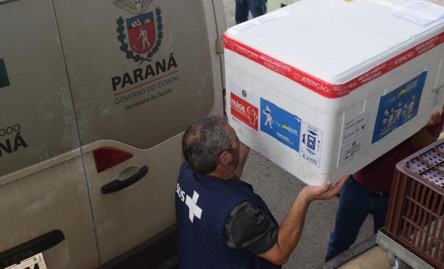 Sesa abastece Regionais com 820 mil vacinas contra a Covid-19 e 754 mil unidades de Tamiflu