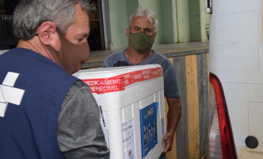 Sesa abastece Regionais com 820 mil vacinas contra a Covid-19 e 754 mil unidades de Tamiflu