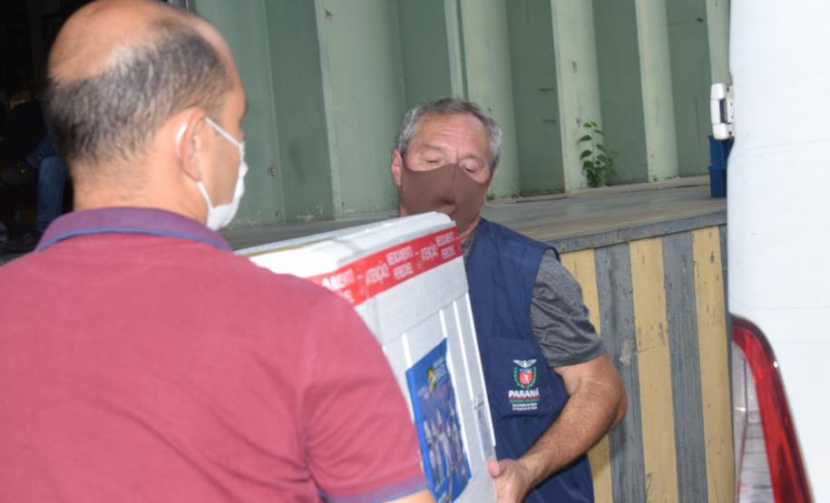 Sesa abastece Regionais com 820 mil vacinas contra a Covid-19 e 754 mil unidades de Tamiflu