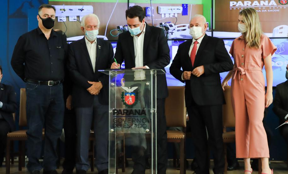Governador confirma R$ 16 milhões para procedimentos de alta complexidade em hospitais do Paraná