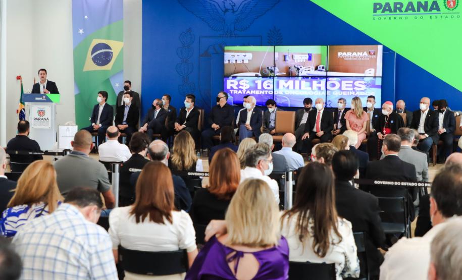 Governador confirma R$ 16 milhões para procedimentos de alta complexidade em hospitais do Paraná