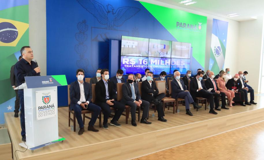Governador confirma R$ 16 milhões para procedimentos de alta complexidade em hospitais do Paraná