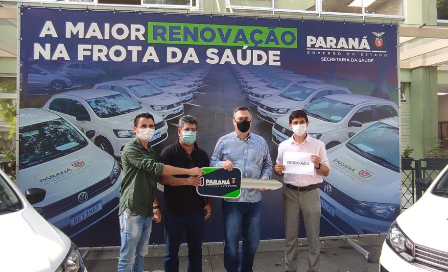 Governo do Estado inicia segunda etapa de entrega de carros para Saúde da Família