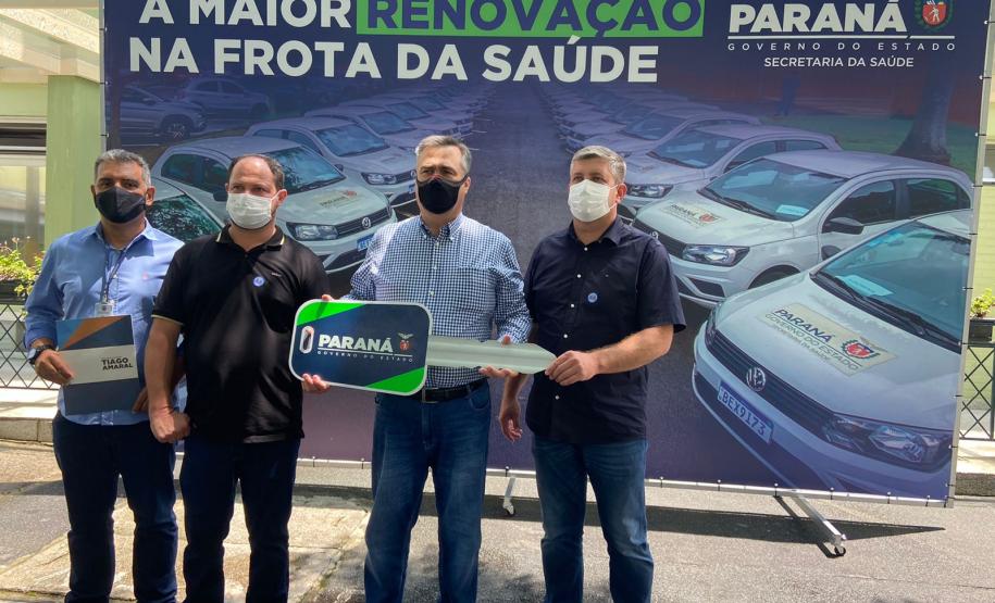 Governo do Estado inicia segunda etapa de entrega de carros para Saúde da Família