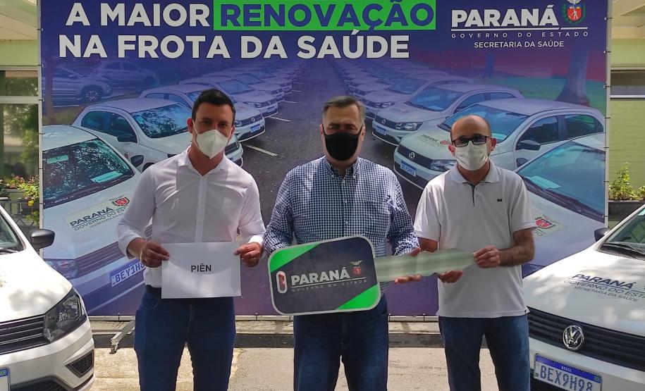 Governo do Estado inicia segunda etapa de entrega de carros para Saúde da Família