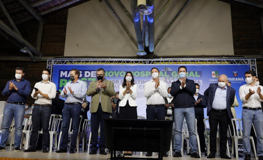 Com R$ 20 milhões, Governo ajuda a viabilizar construção do Hospital Geral de Colombo