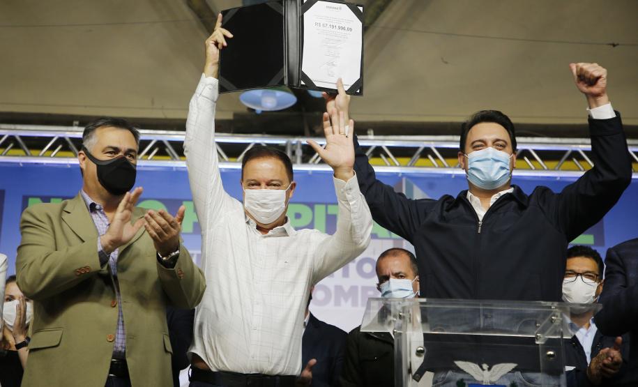 Com R$ 20 milhões, Governo ajuda a viabilizar construção do Hospital Geral de Colombo