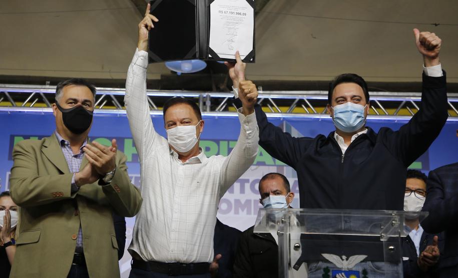 Com R$ 20 milhões, Governo ajuda a viabilizar construção do Hospital Geral de Colombo