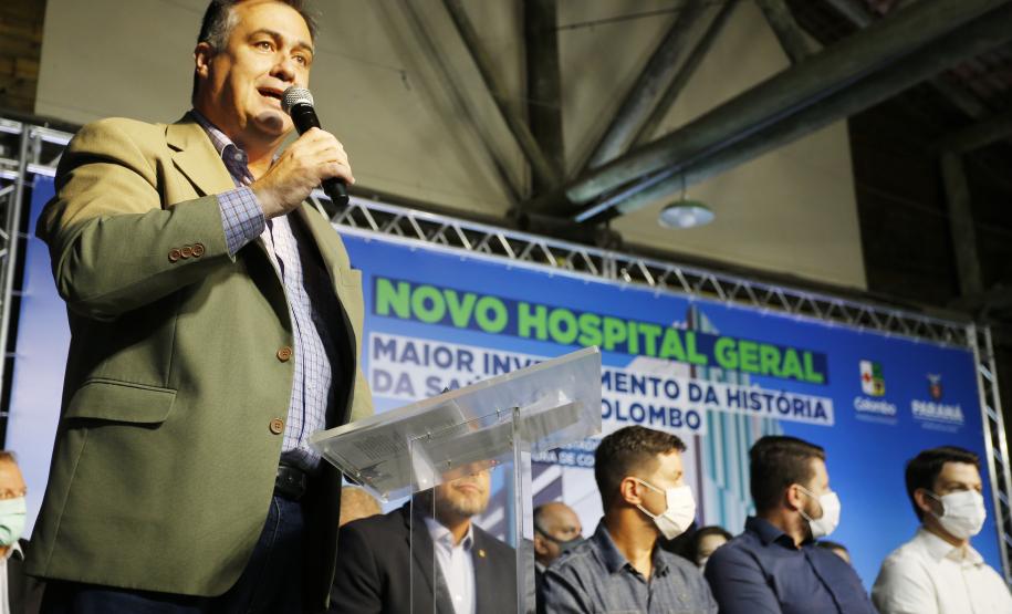 Com R$ 20 milhões, Governo ajuda a viabilizar construção do Hospital Geral de Colombo