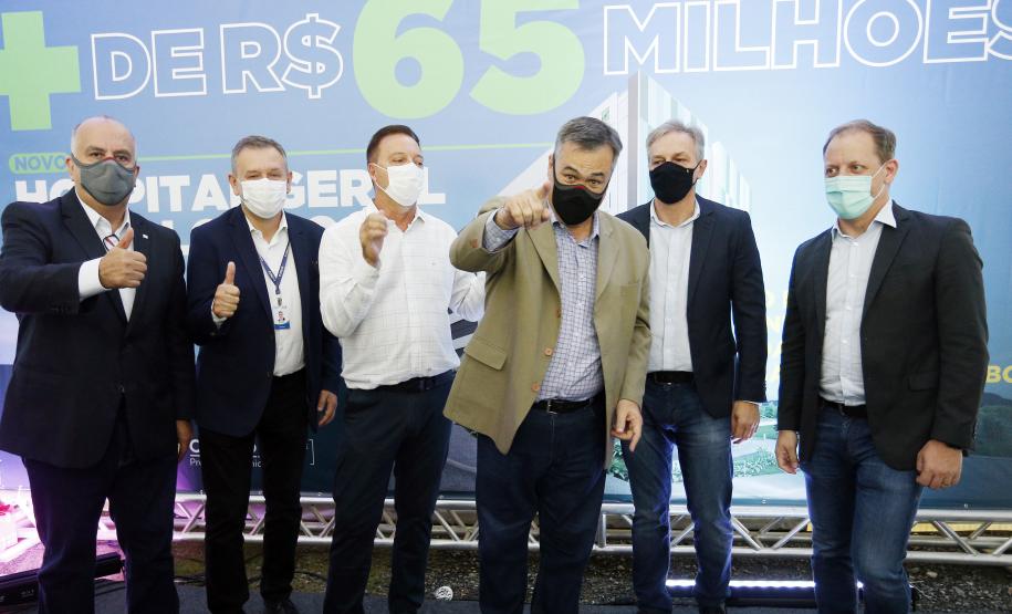 Com R$ 20 milhões, Governo ajuda a viabilizar construção do Hospital Geral de Colombo