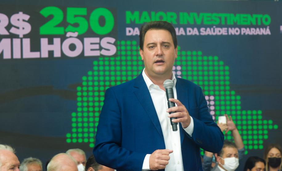 Estado investirá R$ 250 milhões em saúde nos municípios, maior pacote da história do Paraná