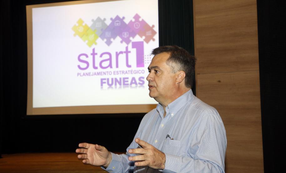 Secretário discute planejamento estratégico da Funeas para próximos anos