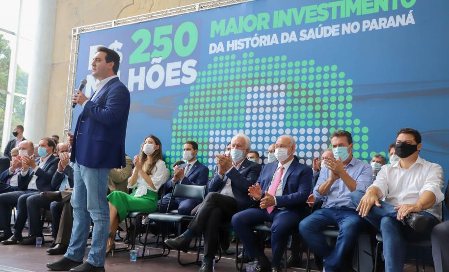 Investimento recorde na saúde pública do Paraná prevê mais de 300 obras e 744 novos veículos
