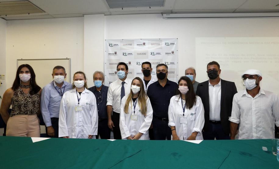 Governador anuncia mais de R$ 4,3 milhões em investimentos para o Hospital Infantil Waldemar Monastier