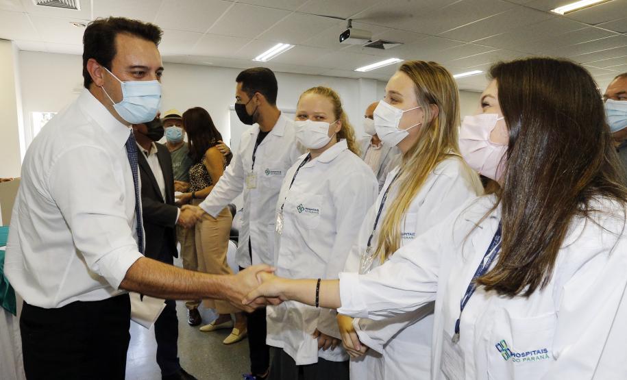 Governador anuncia mais de R$ 4,3 milhões em investimentos para o Hospital Infantil Waldemar Monastier