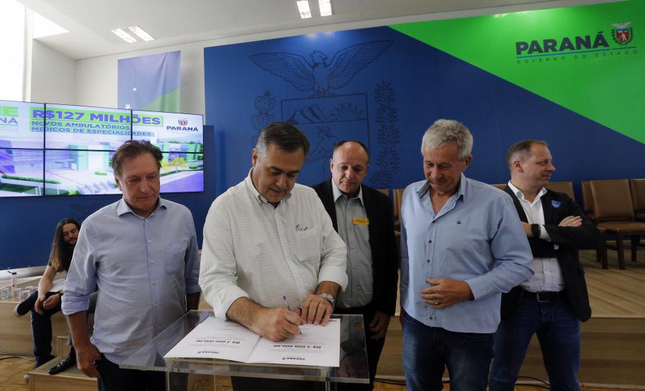 Governo do Estado repassa R$ 104 milhões para obras na área da saúde em 29 municípios