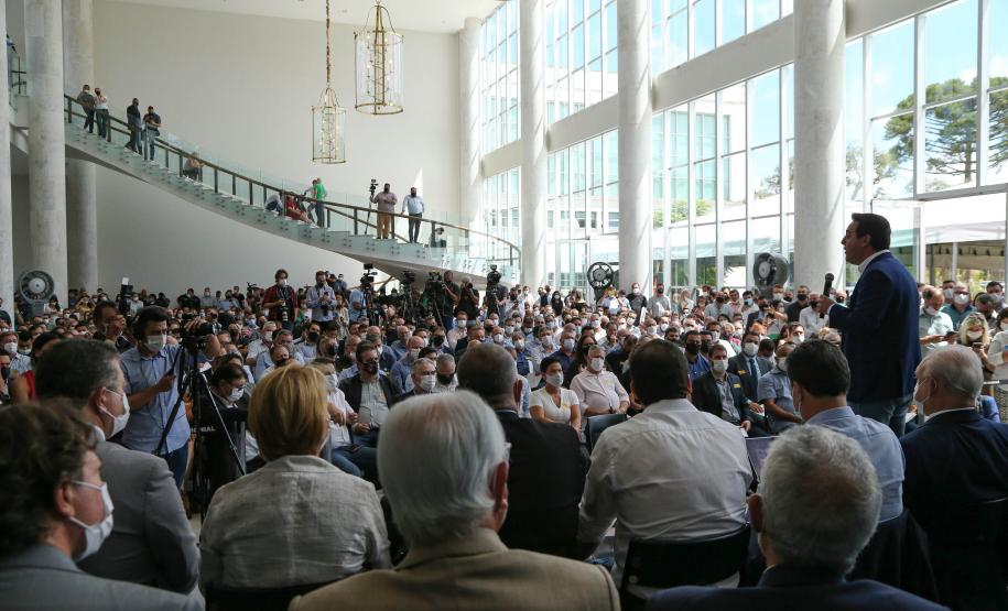 Com investimento recorde do Estado, prefeitos destacam alívio nas finanças e apoio à população