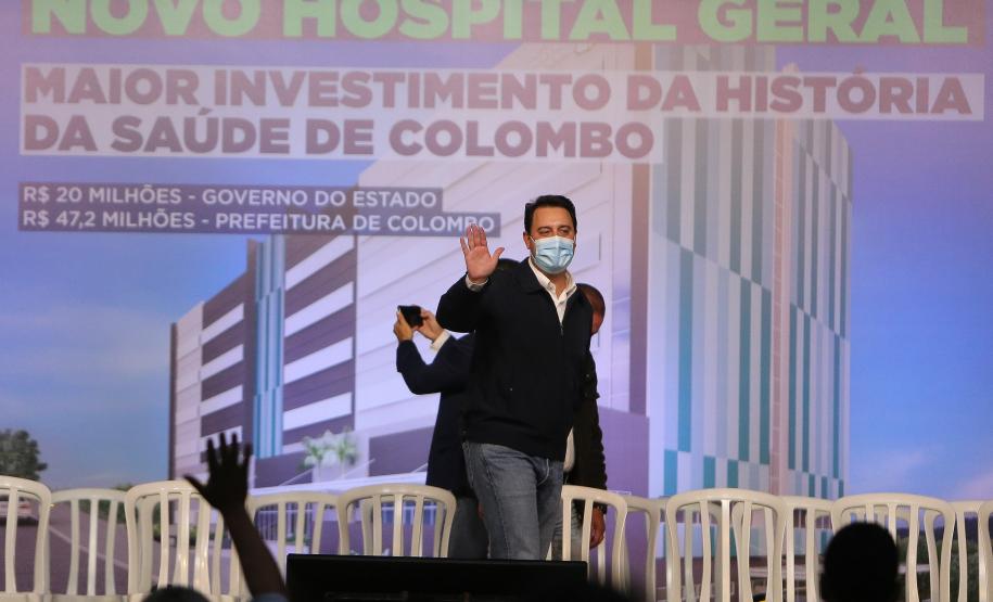 Com R$ 20 milhões, Governo ajuda a viabilizar construção do Hospital Geral de Colombo