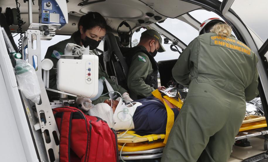 Simulado de cena encerra treinamento da Força Nacional do SUS no Paraná