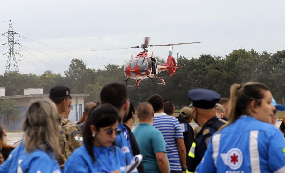 Simulado de cena encerra treinamento da Força Nacional do SUS no Paraná