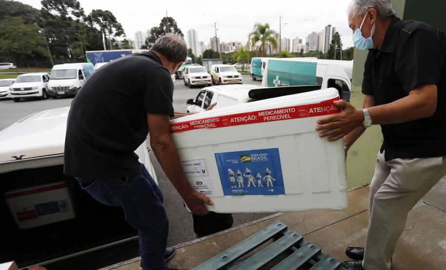 Sesa abastece Regionais com mais 153 mil vacinas contra a Covid-19