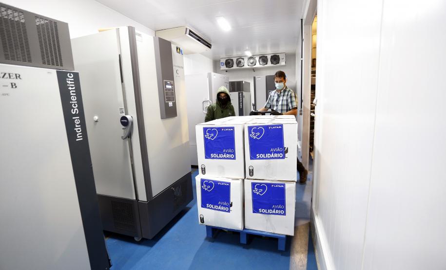 Estado recebe mais 120 mil vacinas contra a Covid-19