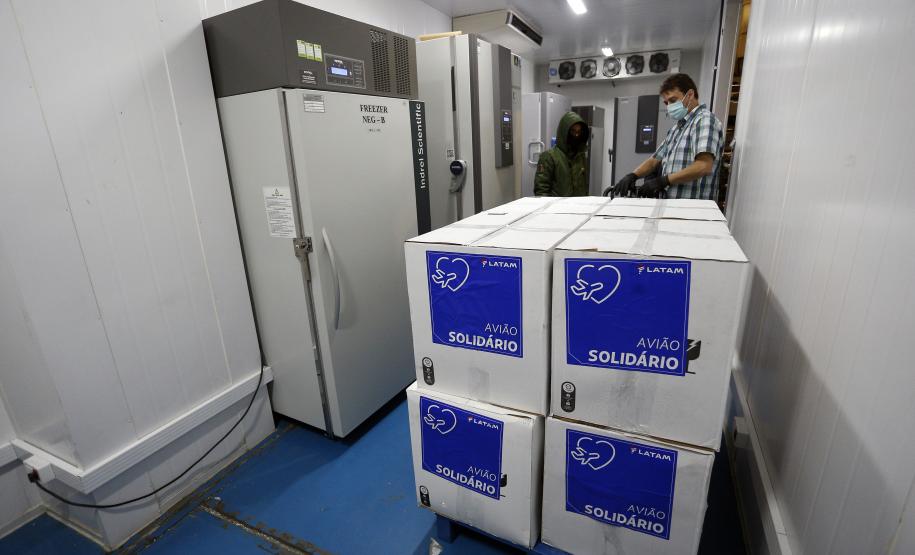 Estado recebe mais 120 mil vacinas contra a Covid-19