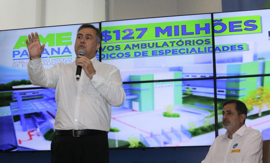 Governo investe R$ 126,9 milhões em mais nove Ambulatórios Médicos de Especialidades