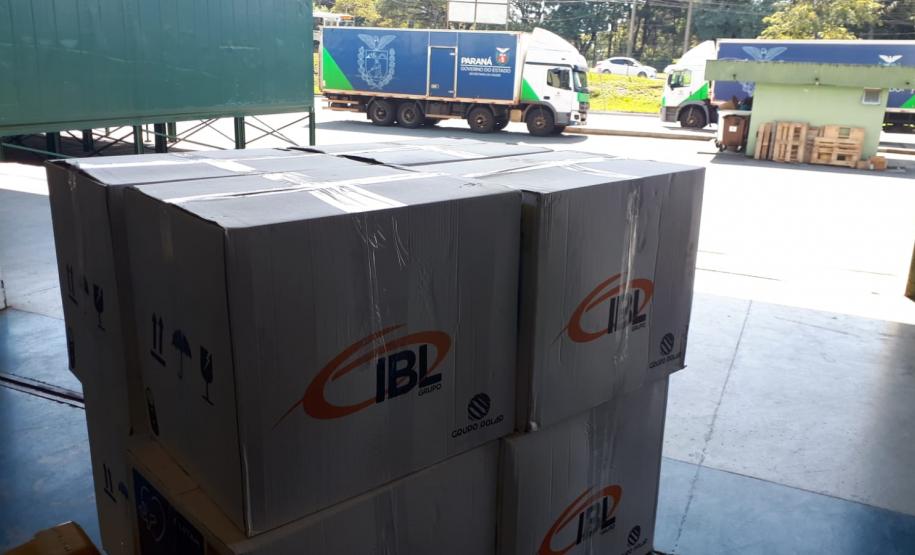 Estado recebe 325.340 vacinas contra a Covid-19 nesta segunda