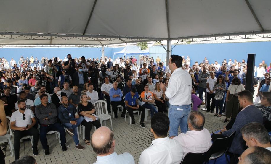 Governo do Estado anuncia AME e maternidade em Paranaguá