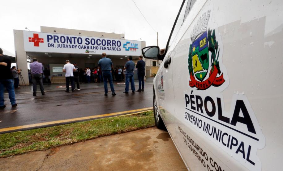 Perola amplia Hospital Municipal e Estado garante novos equipamentos