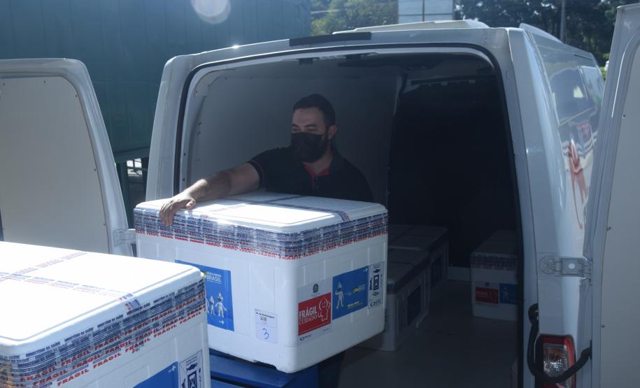 Estado recebe mais 59 mil vacinas para a dose de reforço contra a Covid-19